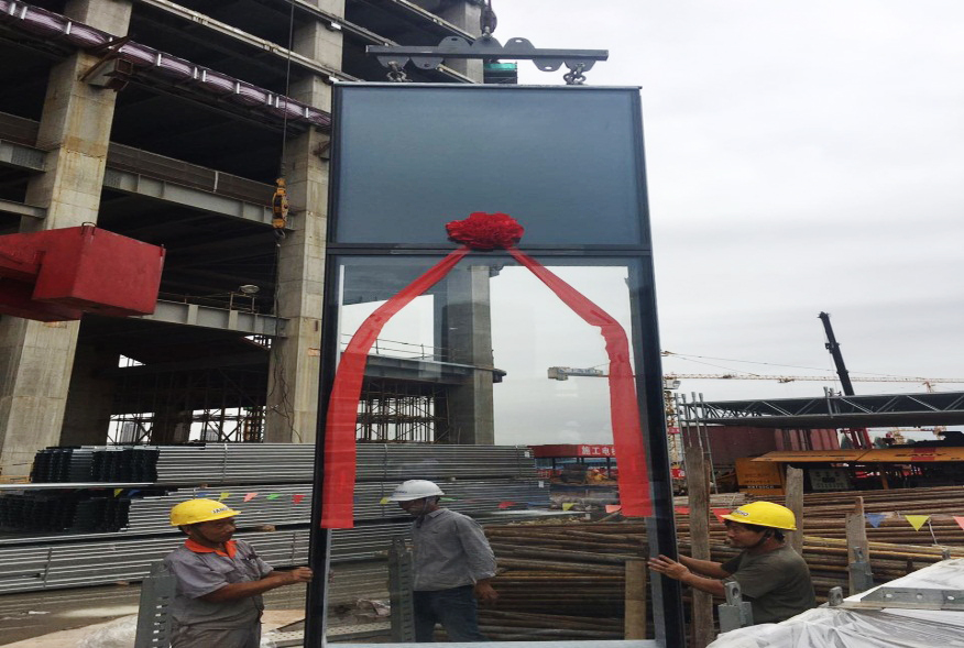 Construction of Curtain Wall of Qiantan Center Office Building, a New Landmark Building in Qiantan, Shanghai, is Commenced Officially